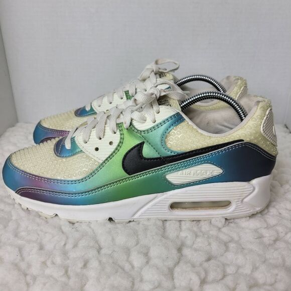 Nike Air Max 90 20 "Bubble Pack" Sneaker Men's Size 9.5 Multicolor CT5066-100 Go - Picture 3 of 8